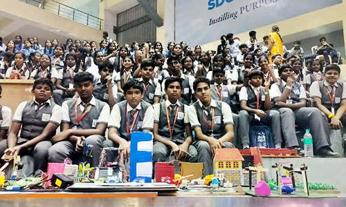 Project Display at Sai Ram Engineering College – Academic Innovative Science Project